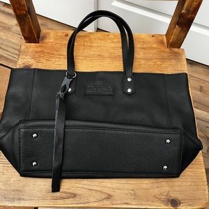 Mila Black Tote Bag